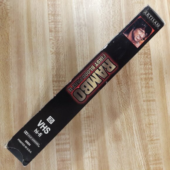 Rambo First Blood Part 2 VHS 1985 Stallone George Cosmatos Action Cult Artisan - Picture 6 of 10